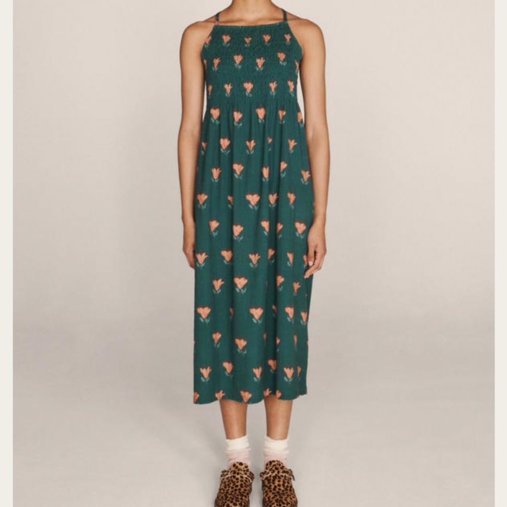 SANDY COTTON SEERSUCKER DRESS